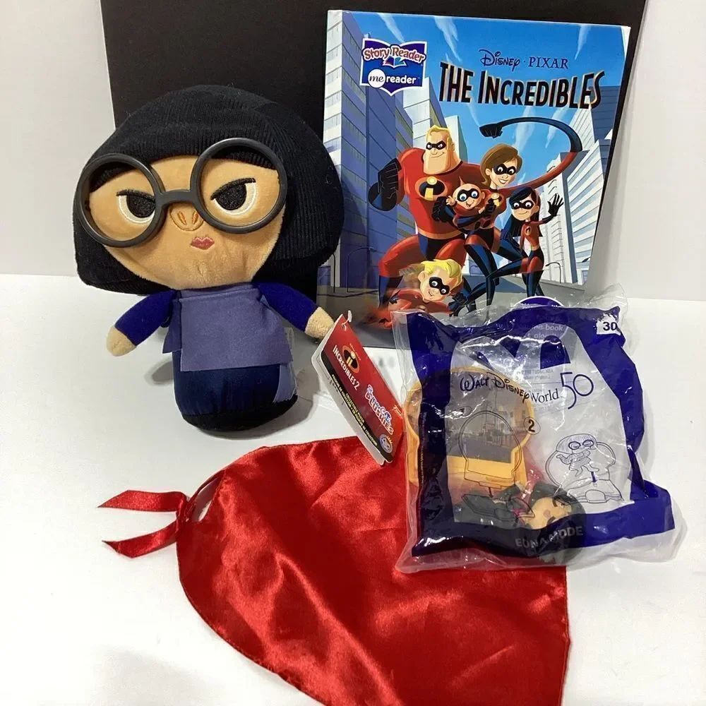 The Incredibles Toy Lot Edna Plush